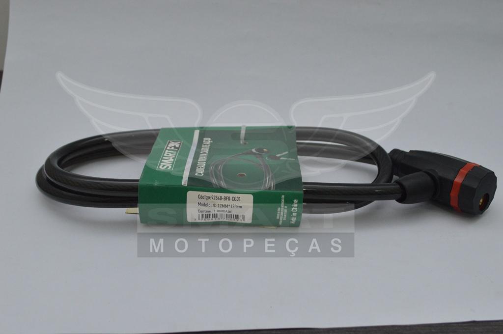 CADEADO TRAVA CABO ACO 12MMX1.2 M TODAS