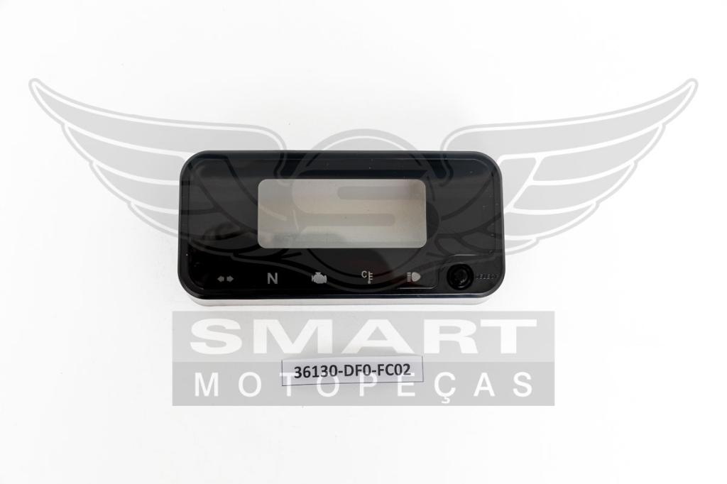 CARCACA SUP PAINEL FACTOR 125i 17-22 PRETA