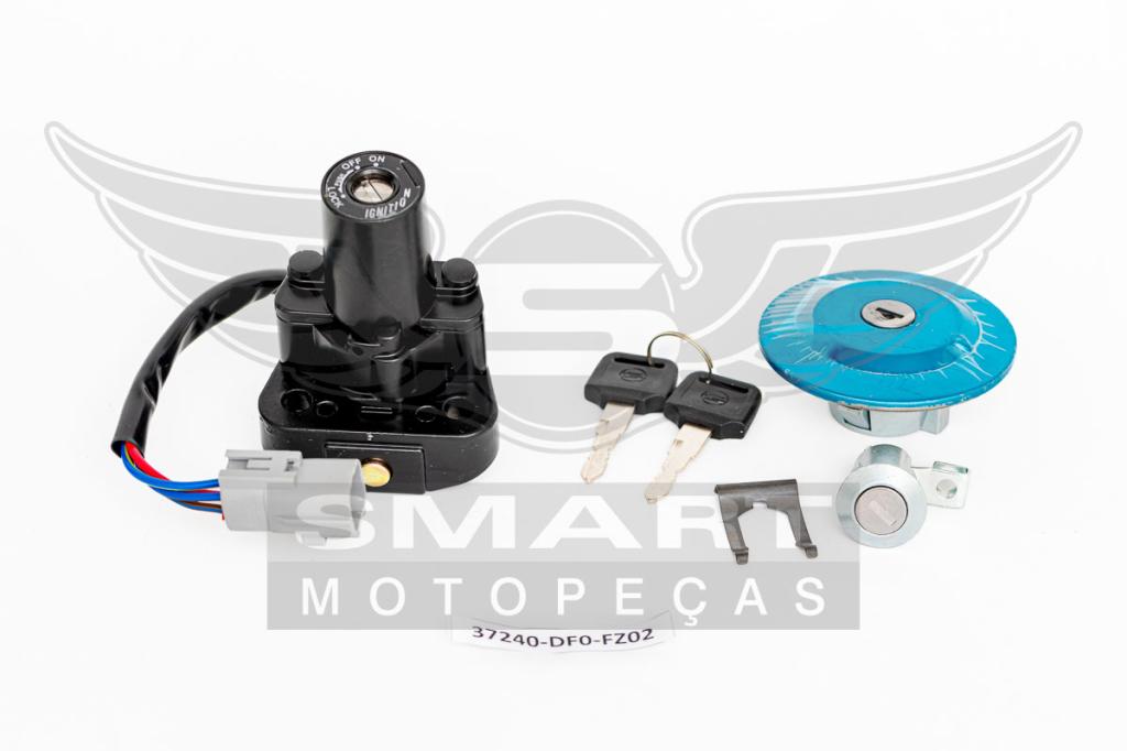 CHAVE IGNICAO KIT C/ TRAVA TAMPA TQ FAZER 250 11-15
