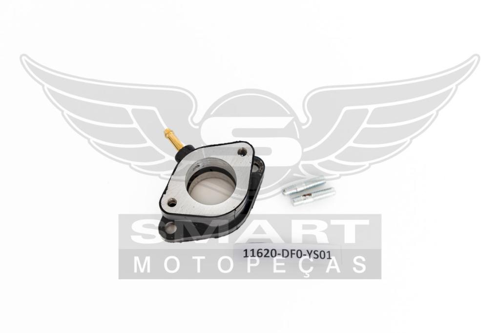 COLETOR ADMISSAO YES125/INTRUDER125 C/ CATALISADOR