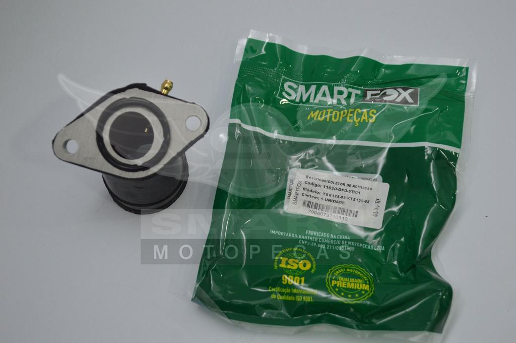 COLETOR ADMISSAO YBR125 06-08/XTZ125 06-08 C/ CATALISADOR