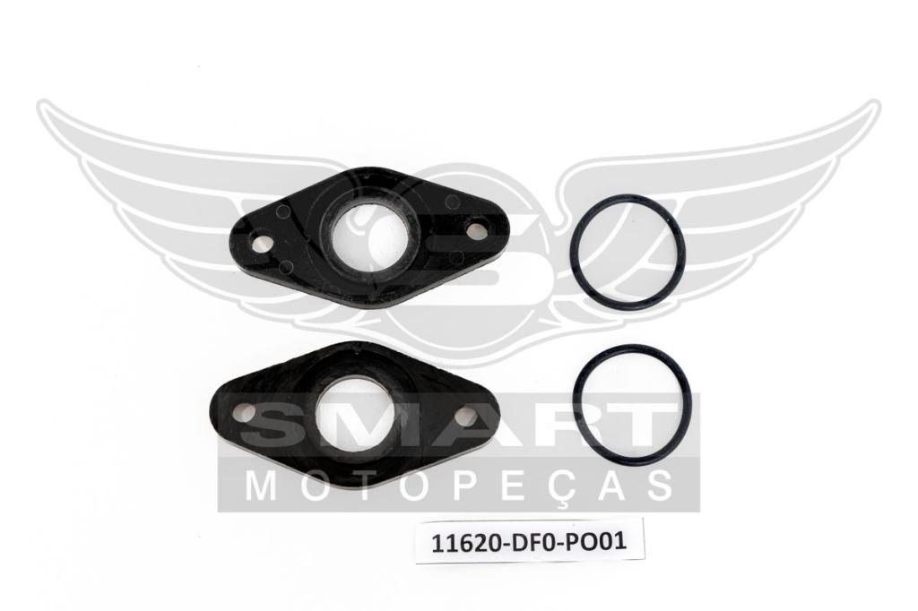 COLETOR ADMISSAO ISOLADOR C/ ANEL POP110I 16-21/BIZ110I 16-21/BIZ125 18-21
