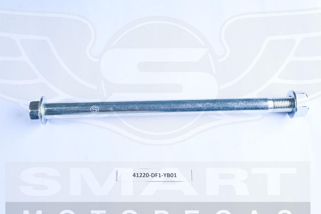 EIXO RODA TRAS C/ PORCA YBR125 00-08/FACTOR125 09-16