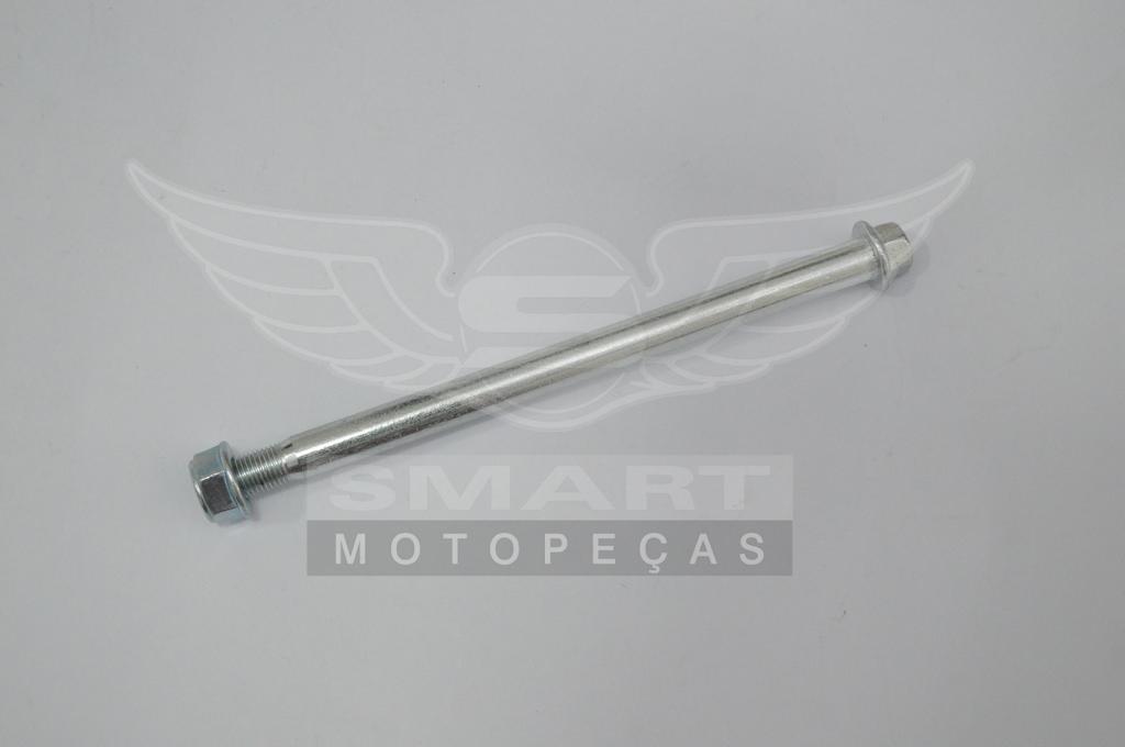 EIXO RODA TRAS S/ PORCA TITAN125 95-99/TODAY125 A 89-94/TITAN125 KS-ES-KSE 00-04/FAN125 05-08/FAN150 10-15/FAN160 16-21/