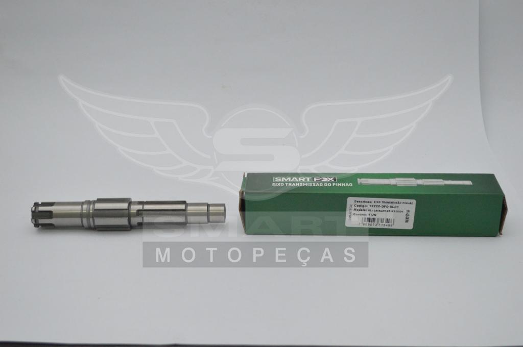 EIXO TRANSMISSAO PINHAO CG125 76-88/ML125 85-88/TURUNA125 77-85/XL125 84-96/XLR125 97-02/CARGO125 88-90