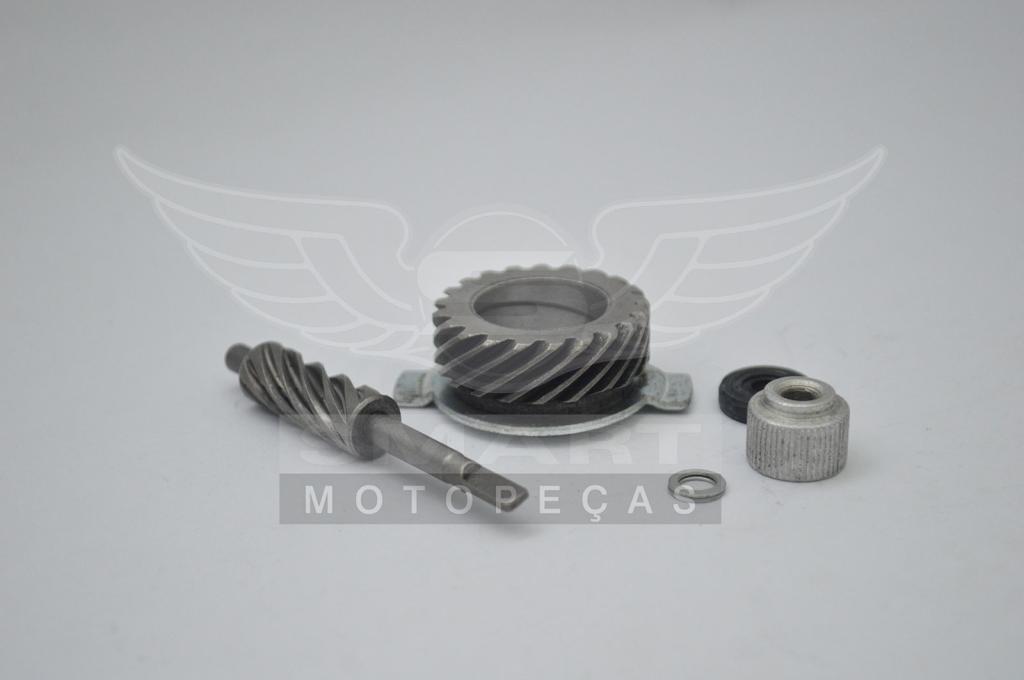 ENGRENAGEM VELOCIMETRO BIZ100 98-05/TITAN125 00-04/FAN125 05-08