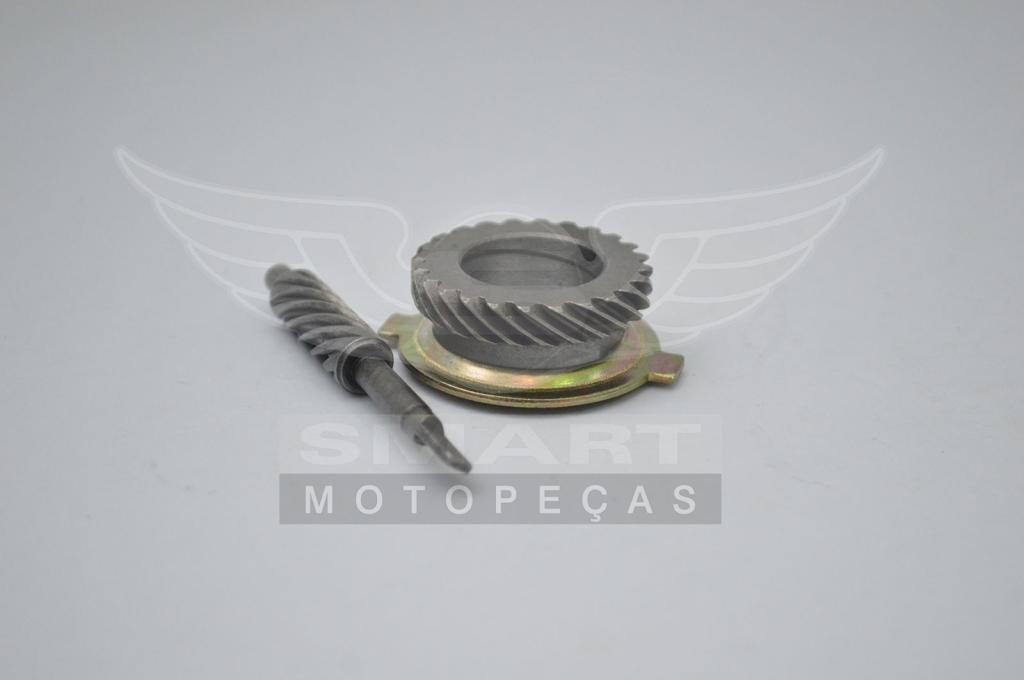 ENGRENAGEM VELOCIMETRO XLR125 97-02/XLS125 84-96/BROS125 03-05/BROS150 KS 06-08