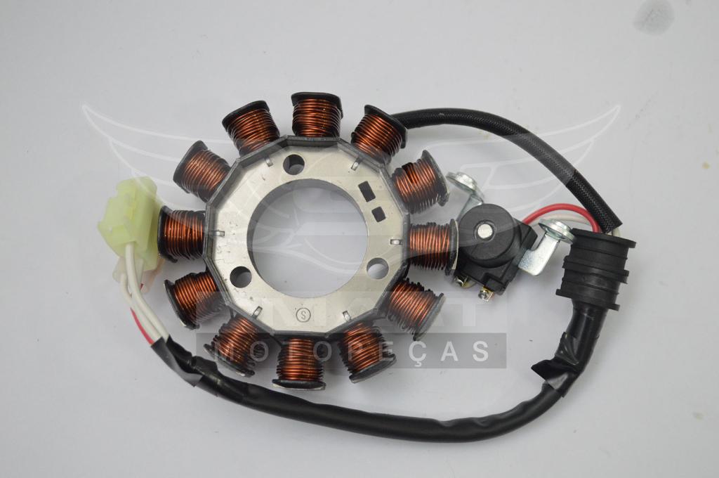 ESTATOR COMP FAZER 150 14-24/XTZ 150 14-24 /FACTOR 150 16-24/FACTOR 125i 17-24/FZ 15A 23-24