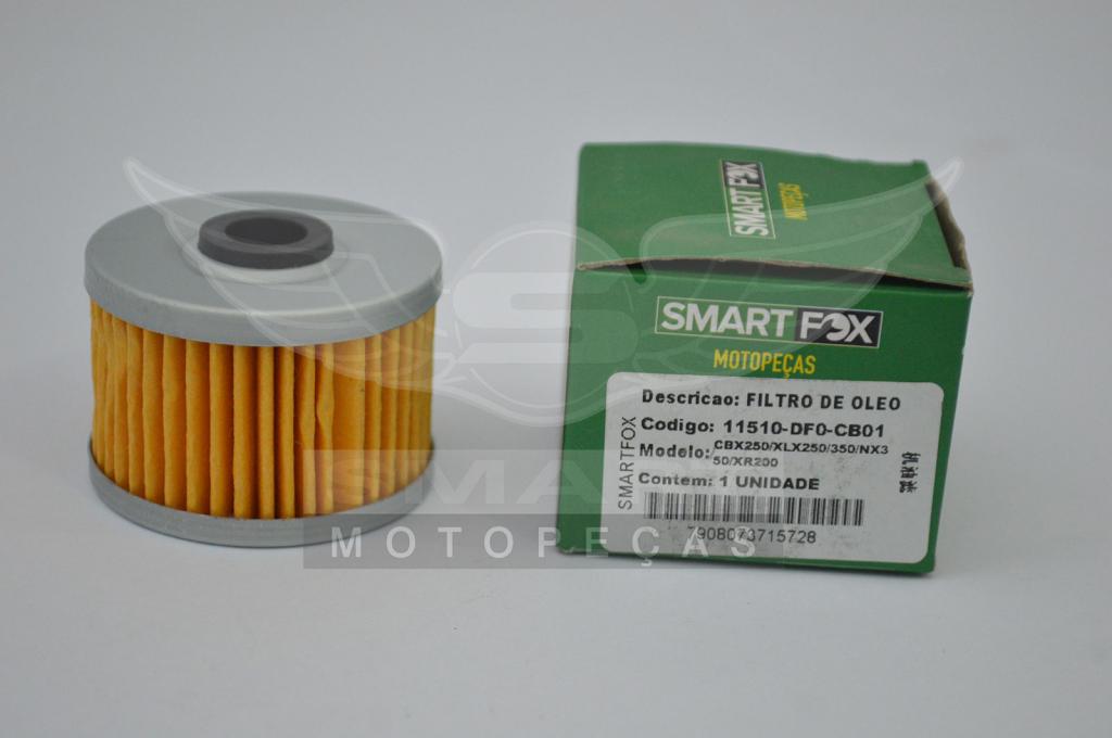 FILTRO OLEO C/ ANEL TWISTER250 01-08/ TORNADO250 01-08/ FALCON400 99-08/ FALCON400I 13-15/ CB300R 09-15/ XRE300 10-24/ C