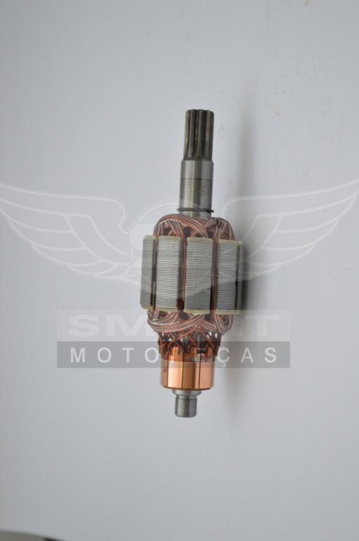 INDUZIDO MOTOR PARTIDA TITAN160 16-21/FAN160 16-21/START160 16-21/BROS160 15-21/XRE190 16-21