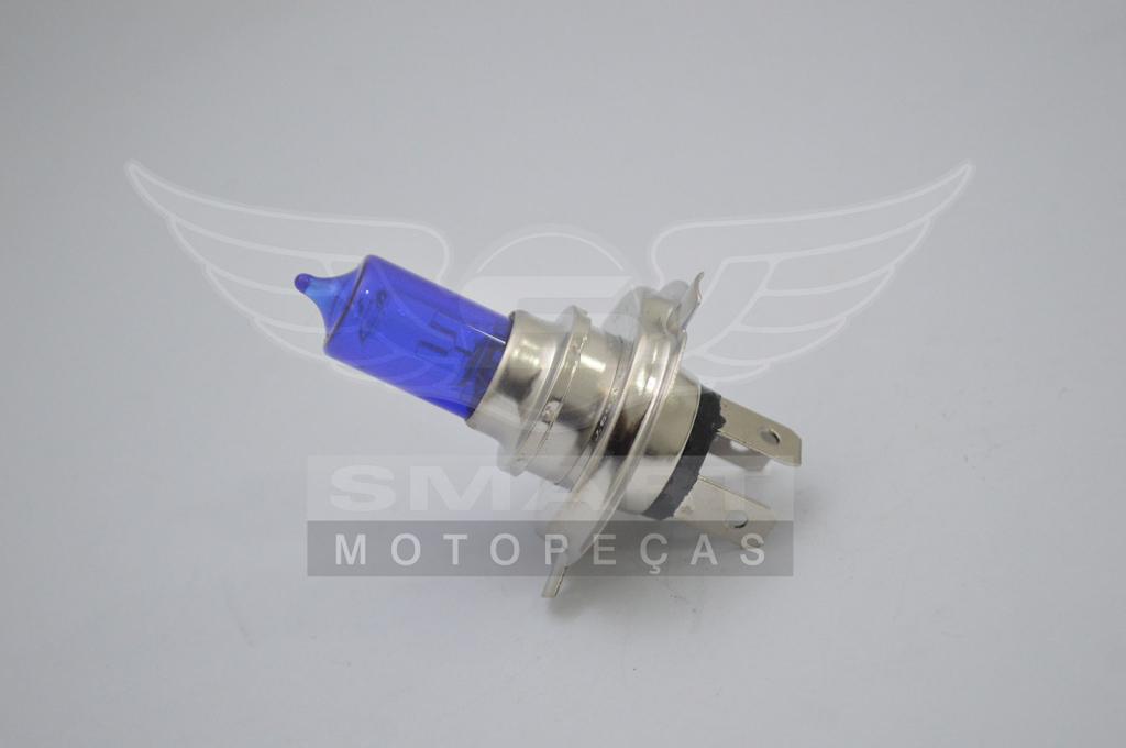 LAMPADA FAROL AZUL H4 12V 35X35W