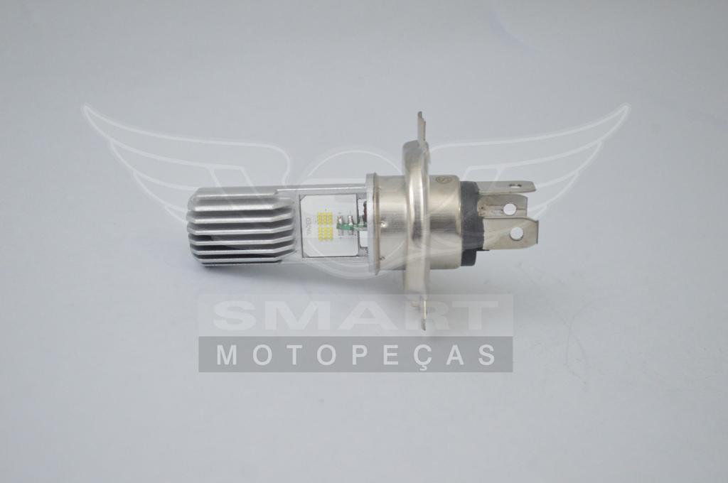 LAMPADA FAROL LED CG/TITAN150 09/18 YBR/FACTOR/CB300R 9W/1200LM