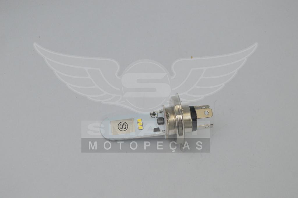 LAMPADA FAROL LED H4 CG/TO/TITAN/FAN/YBR