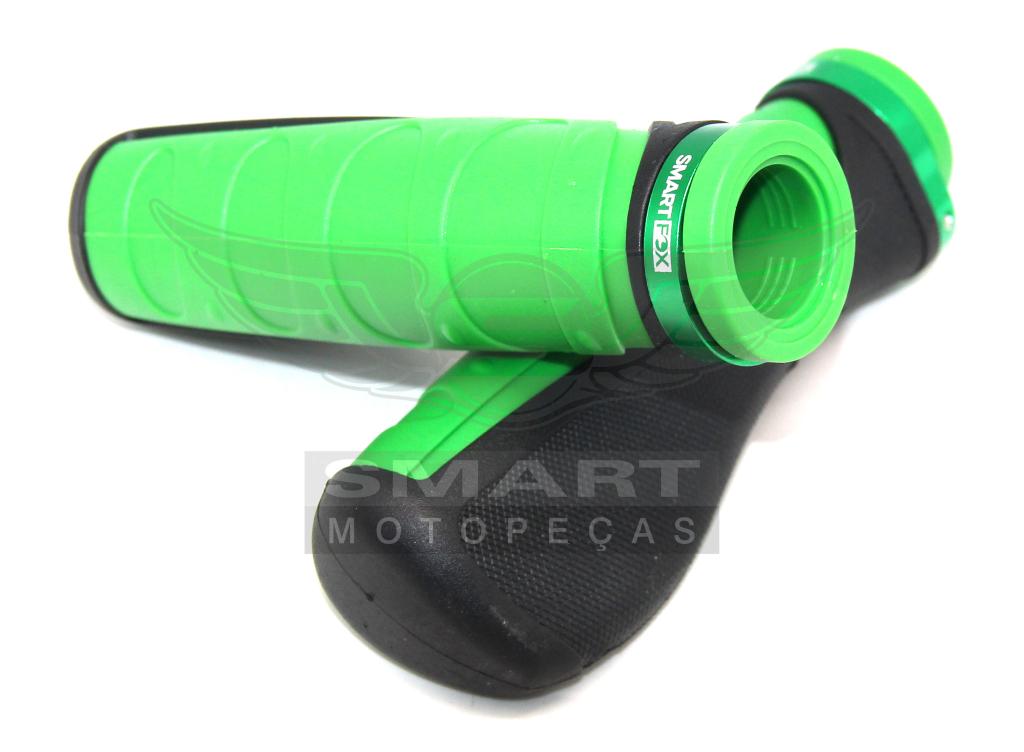 MANOPLA ERGONOMICA PRETA/VERDE