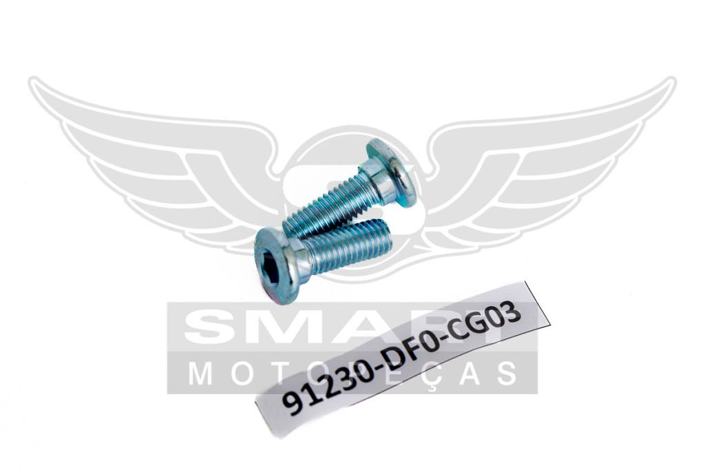 PARAF DISCO FREIO TITAN150 04-15/TITAN160 16-21/FAN150 10-15/FAN160 16-21/TWISTER 250 01-08/CB 300R 09-15 ALLEN 8X24