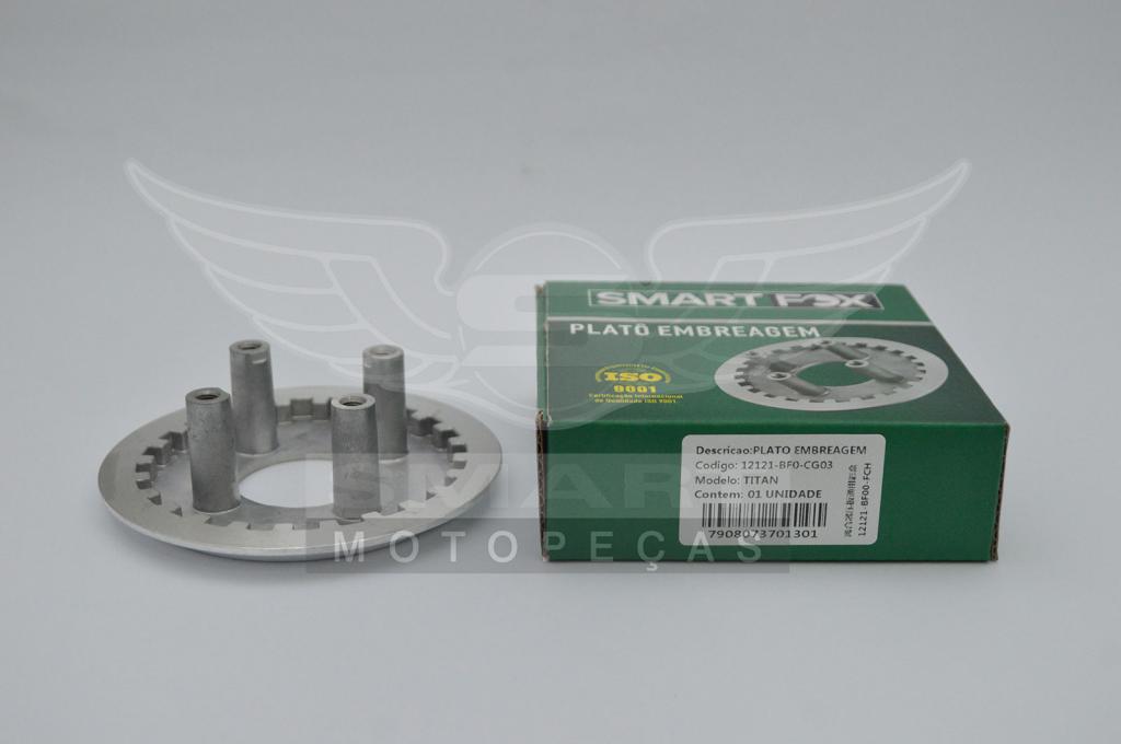 PLATO EMBREAGEM CG 125 76-88/ML 125 80-88/TURUNA 125 77-85/TODAY125 89-94/TITAN125 95-99/TITAN125 KS-ES-KSE 00-04/CBX 15