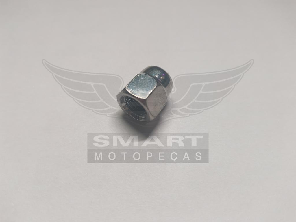 PORCA AMORTECEDOR TITAN125 KS-ES-KSE 00-04/FAN125 05-18/FAN150 10-15/YBR125 00-08/FACTOR 125 09-16 CEGA 10MM