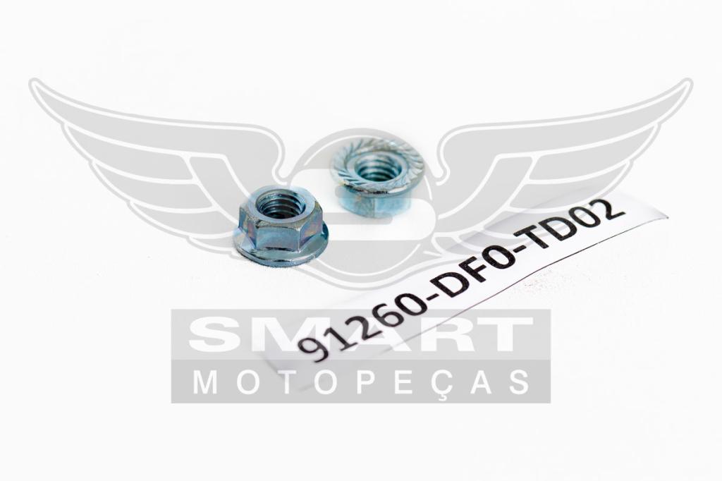 PORCA UNIVERSAL FLANGE 6MM