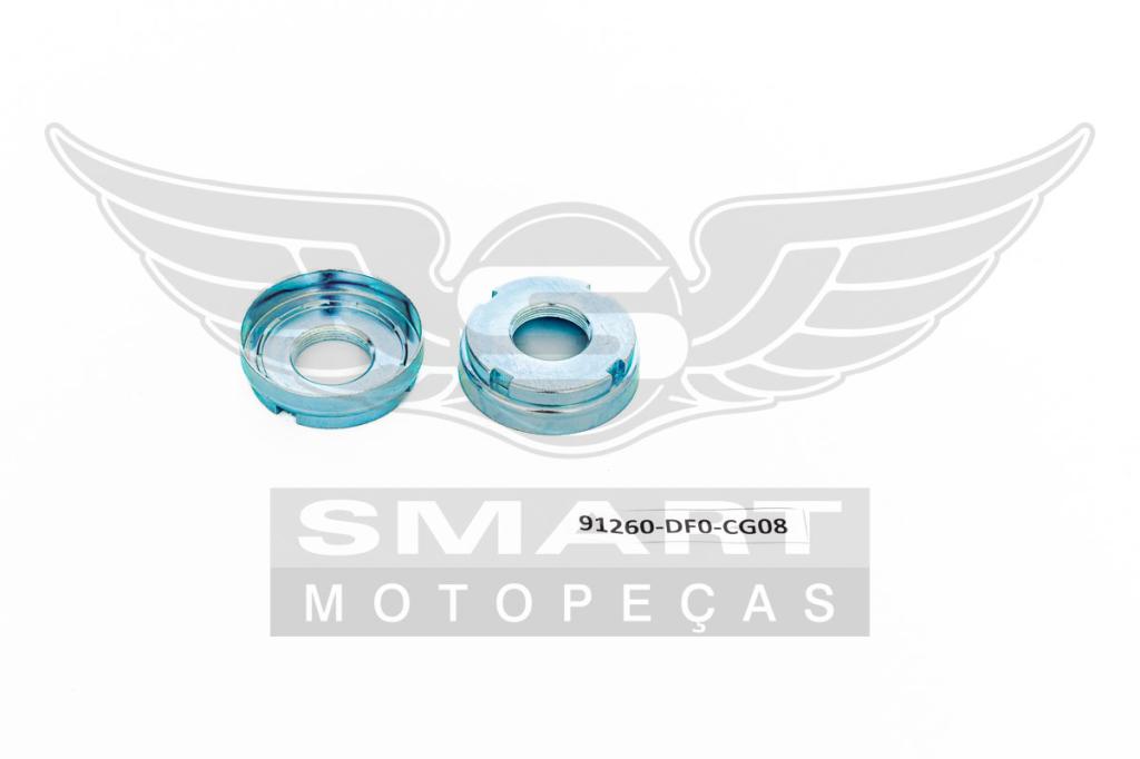 PORCA INF COLUNA DIRECAO TITAN125 95-99/CBX200 94-02/TODAY125 89-94/CBX150 90-93/CG125 76-88