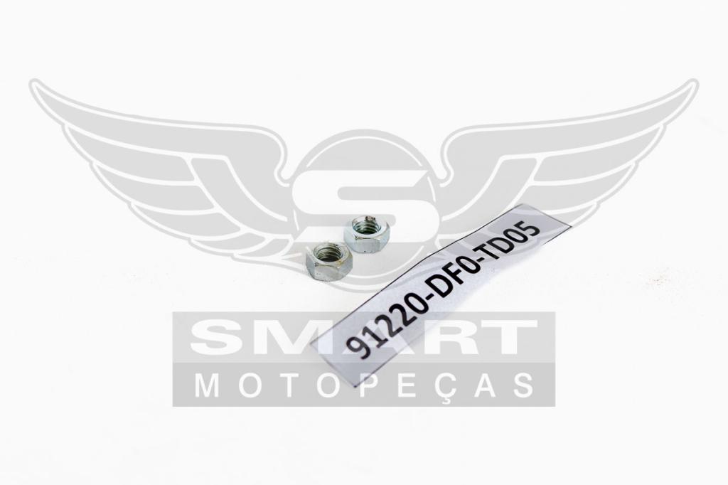 PORCA ZINCADA UNIVERSAL SEXTAVADA 5MM