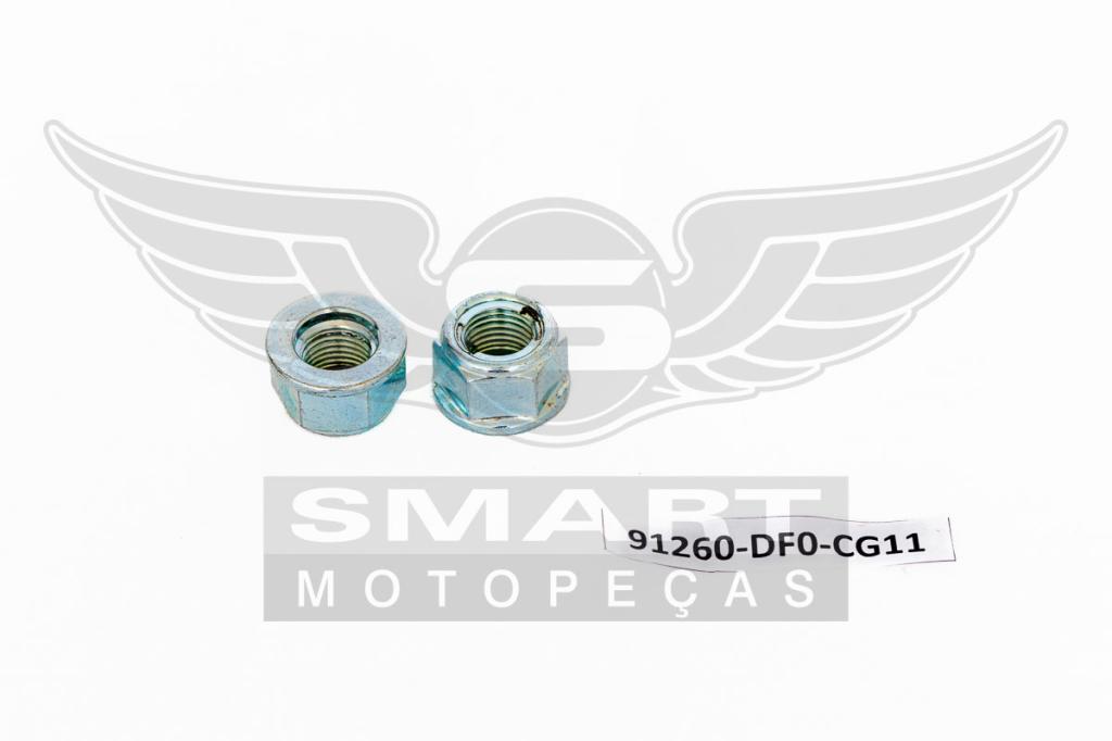 PORCA U EIXO RODA TRAS TITAN TODAS 14MM MODELO ORIGINAL