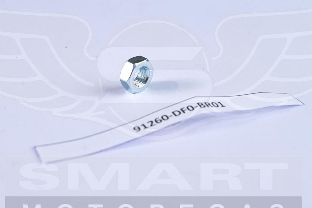 PORCA U COROA BROS 125-150-160/TORNADO 250/BIZ 100-110I-125 8MM