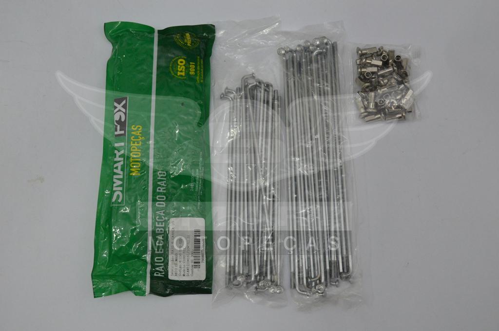 RAIO DIANT 3,2MM CROMADO BIZ100 98-05/BIZ125 06-17/BIZ110I 16-20