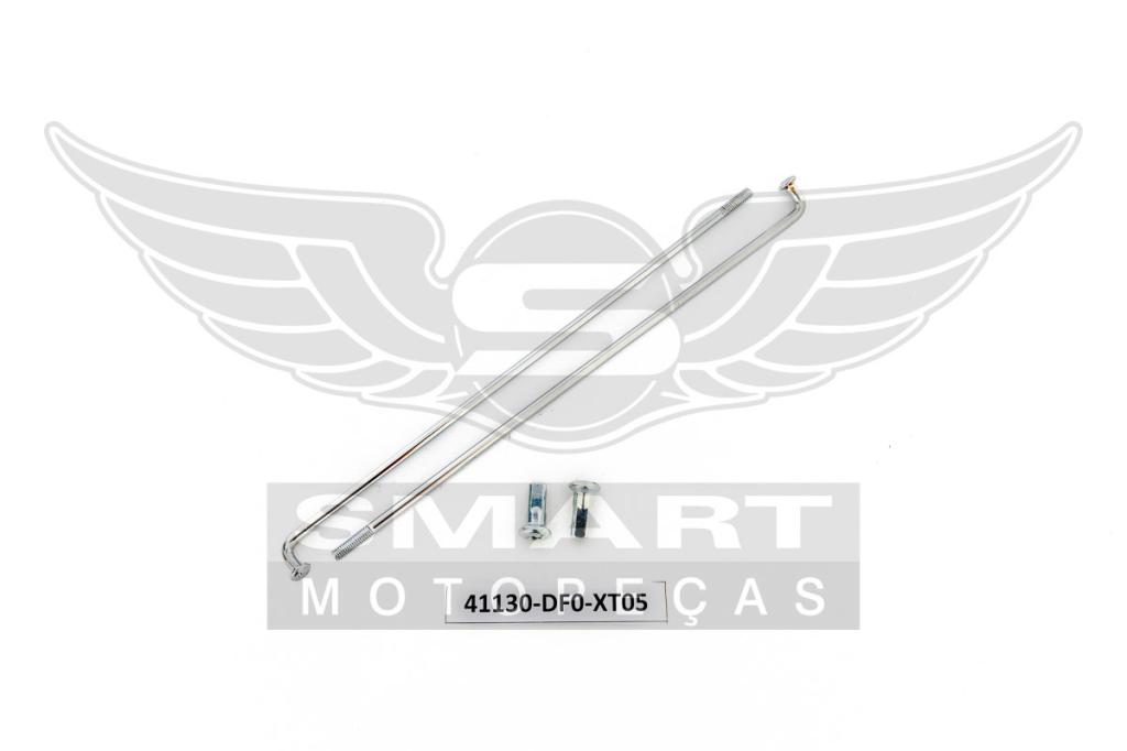 RAIO DIANT 3,5MM CROMADO 237/237MM XTZ 125 03-16/LANDER 250 07-20/TENERE 250 11- 19