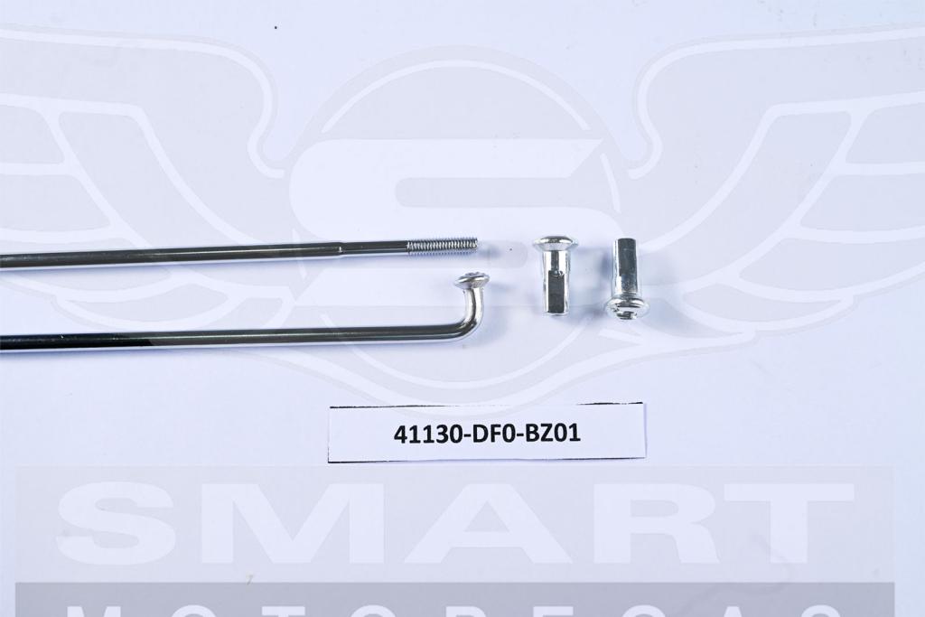 RAIO DIANT 4MM CROMADO REBAIXADO 152/152.5 BIZ100 98-05/BIZ125 06-17/BIZ110I 16-21