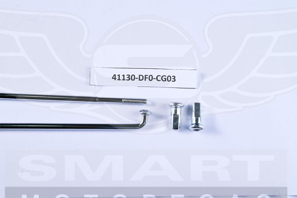 RAIO DIANT 4MM CROMADO REBAIXADO 162/198 CG 125 76-88/TODAY 89-94/TITAN125 95-99