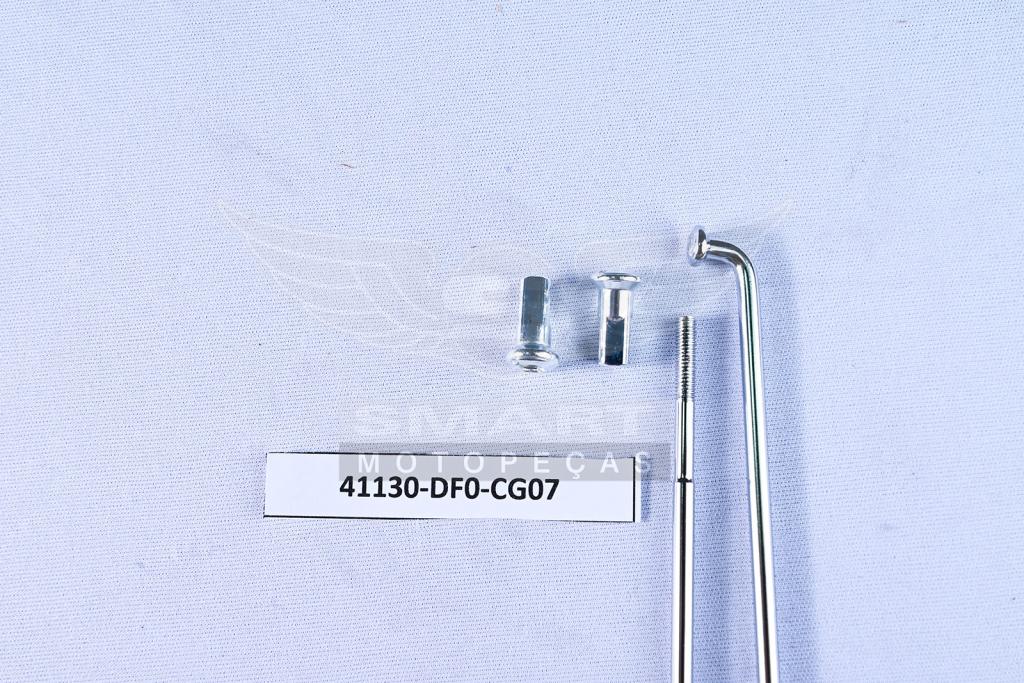 RAIO DIANT 4MM CROMADO REBAIXADO 195,5/196 TITAN125 ESD 00-04/TITAN150 ESD 04-15/FAN150 ESDI 10-15