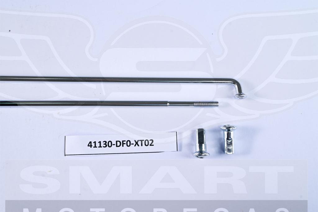 RAIO DIANT 4MM CROMADO REBAIXADO 237/237 XTZ 125 03-16/LANDER 250 07-20/TENERE 250 11-19