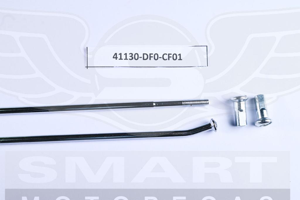 RAIO DIANT 4MM CROMADO REBAIXADO CRF 230F 07-20/CRF 250 19-21