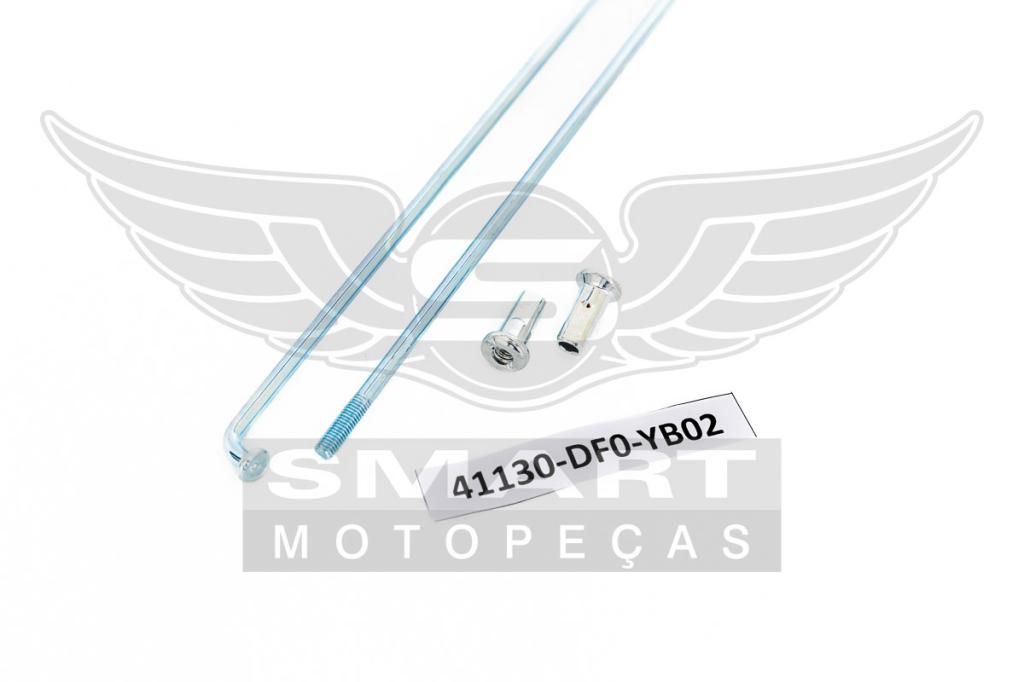 RAIO DIANT/TRAS 3,5MM ZINCADO 165/165.5 YBR 125 E/K 00-08/FACTOR 125 E/K 09-16/MAX125/HUNTER 125/RD 135