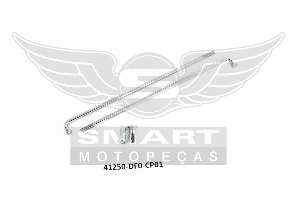 RAIO TRAS 3,5MM CROMADO 154.5/154 CRYPTON T115 09-13