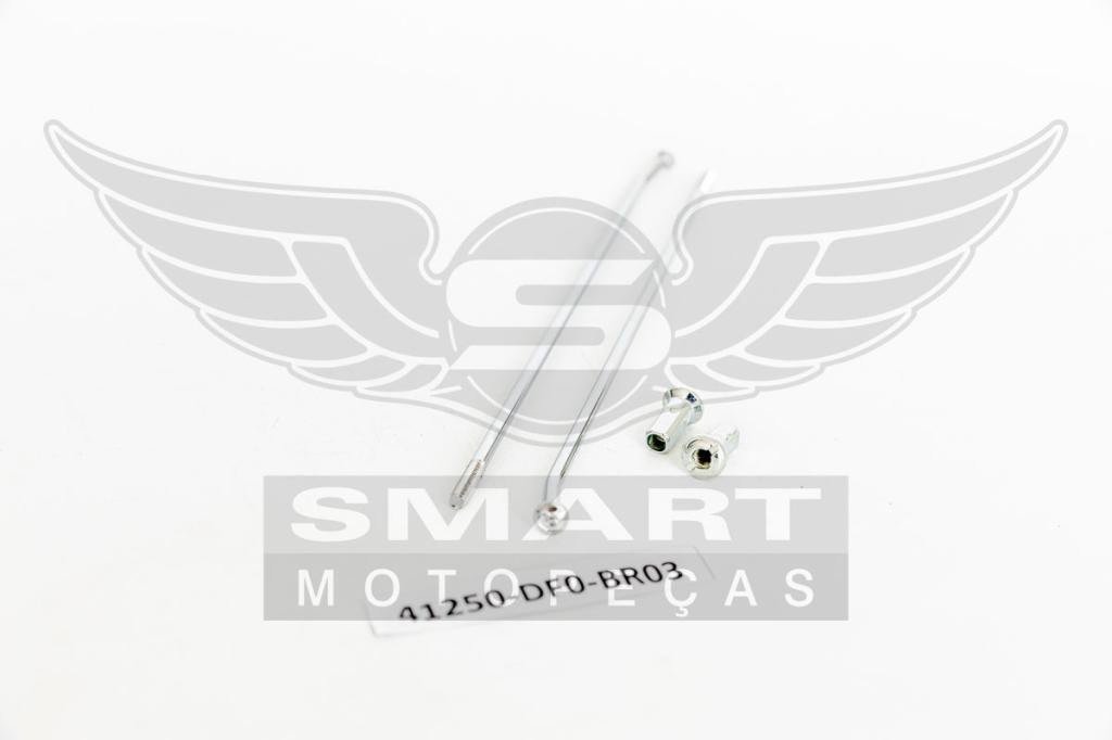 RAIO TRAS 3,5MM CROMADO 174/177 NX 150-200/XR 200/XLR 125 97-02