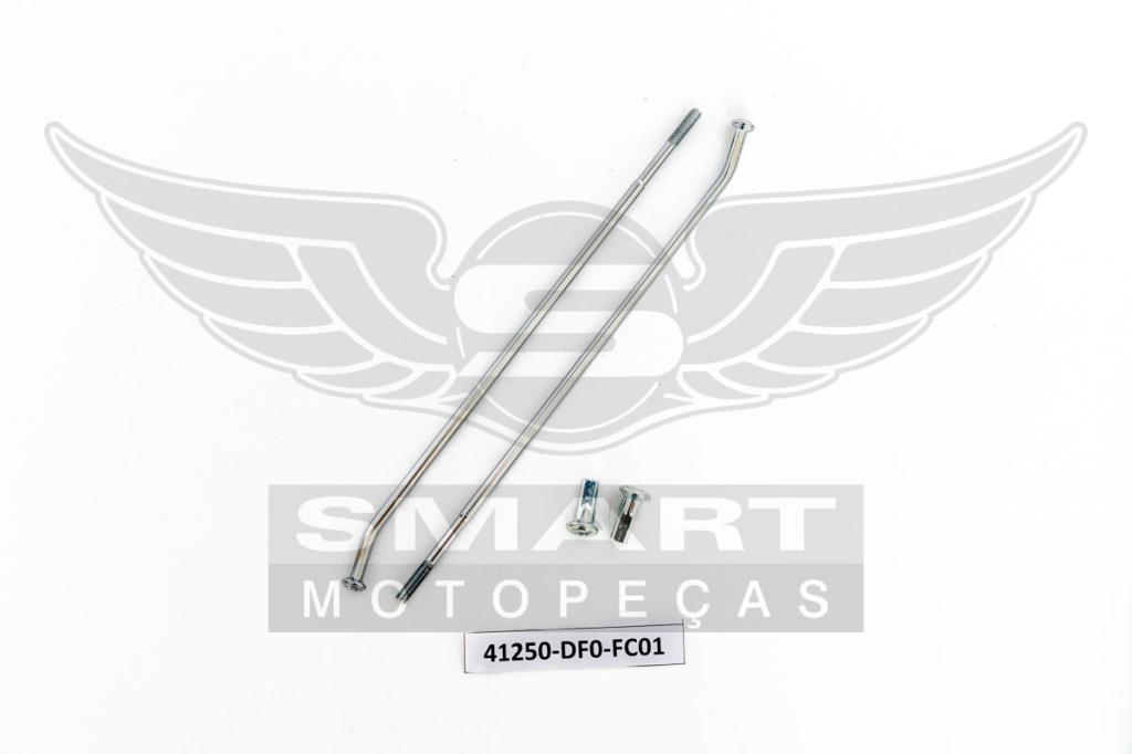 RAIO TRAS 4MM CROMADO FALCON 400 99-08