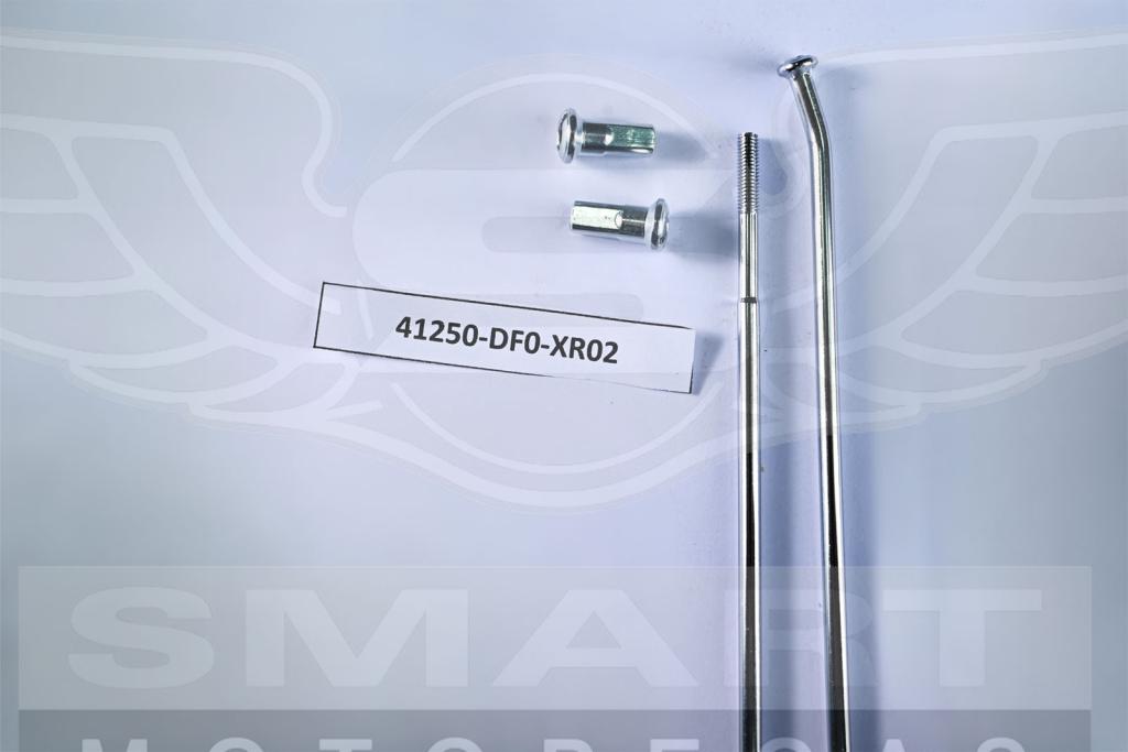 RAIO TRAS 4MM CROMADO REBAIXADO 158/208,5 TORNADO 01-08