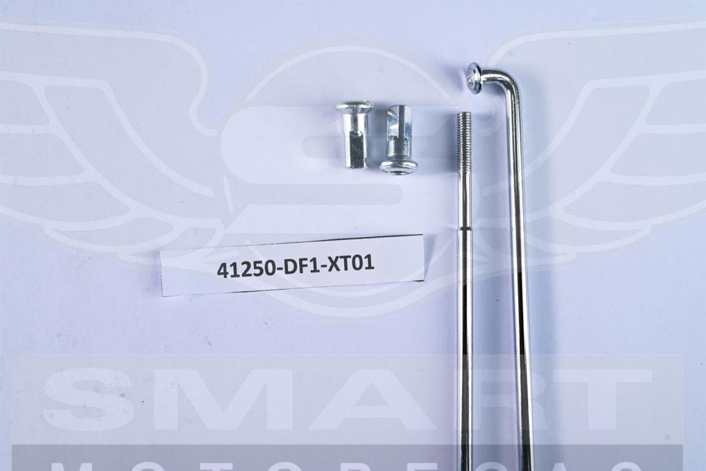 RAIO DIANT/TRAS 4MM CROMADO REBAIXADO 165/165,5 YBR125 E-K 00-08/ FACTOR125 E-K 09-16/ RDZ135 90-92/ RD135 90-00/ MAX125