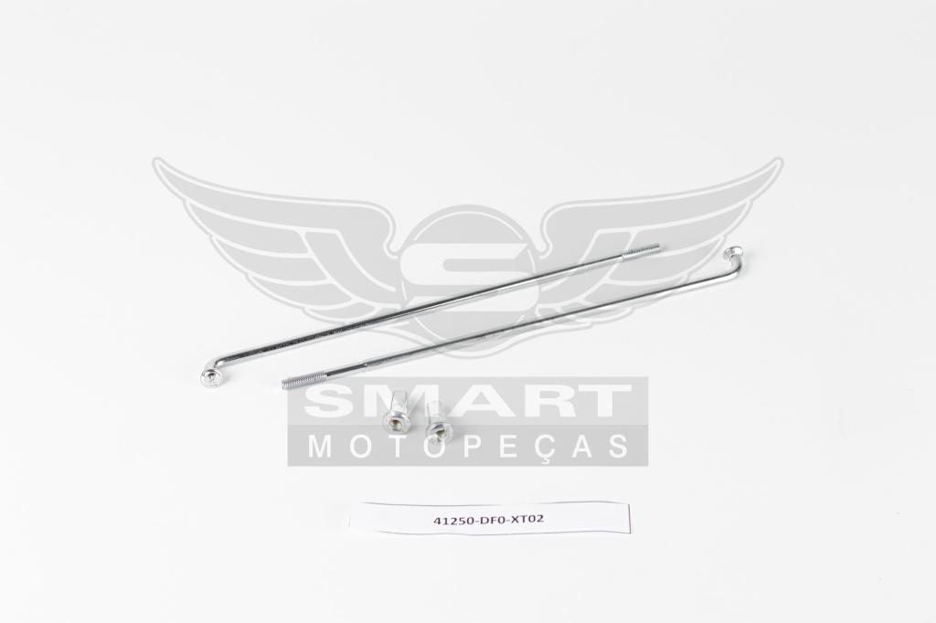 RAIO TRAS 4MM CROMADO REBAIXADO 165/177 XTZ 125 03-16/XTZ 225 96-06