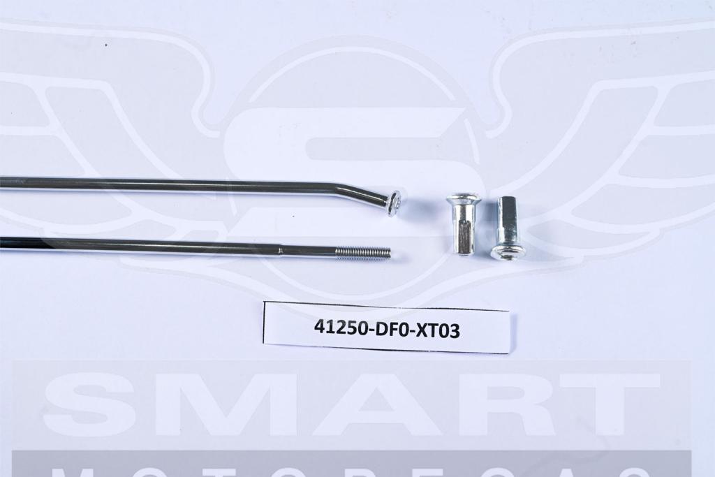 RAIO TRAS 4MM CROMADO REBAIXADO 188/190 LANDER 250 07-19/TENERE 250 11-19