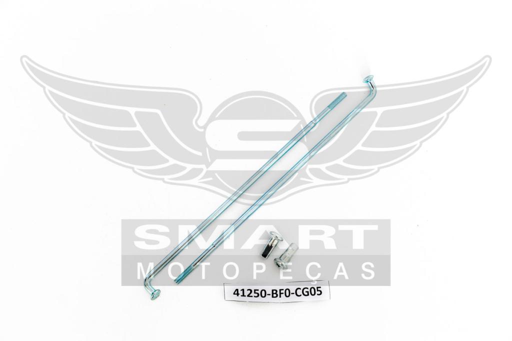 RAIO TRAS 4MM ZINCADO CG 125/TODAY 125/TITAN125 95-99
