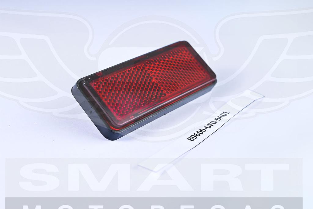REFLETOR TRAS RETANGULAR BROS150 09-14/BROS125 13-15/BROS160 15-21/BIZ125 11-21/BIZ110I 18-21/POP110I 16-21/XRE190 16-21
