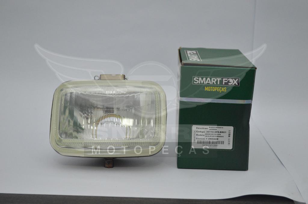 BLOCO OPTICO S/ LAMPADA BROS125 03-05/BROS150 03-08/XLR125 97-02/XR200R 94-02/TORNADO250 01-08