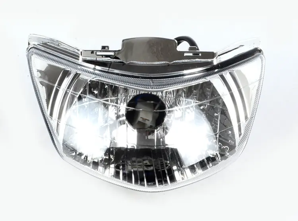 BLOCO OPTICO S/ LAMPADA C/ SOQUETE FAROL BIZ 125 06-10 ADAPTACAO LAMPADA H4