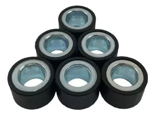 BUCHA ROLETE EMBREAGEM C/ 6PCS PCX150 14-15/BURGMAN125I 11-19