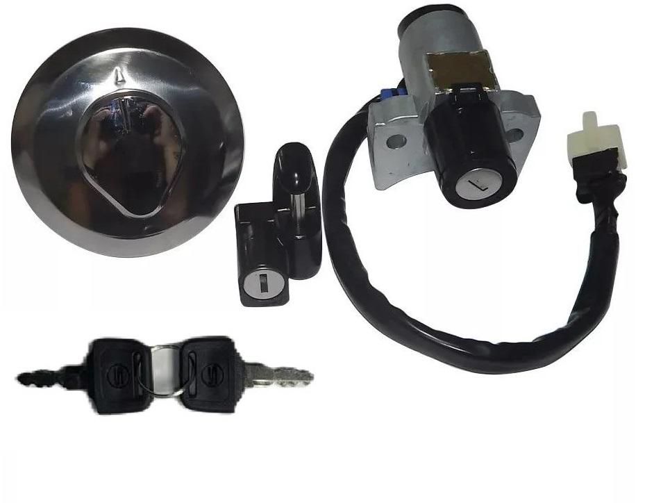 CHAVE IGNICAO KIT C/ BLOQUEADOR TAMPA TQ TITAN150 ES/KS 09-10