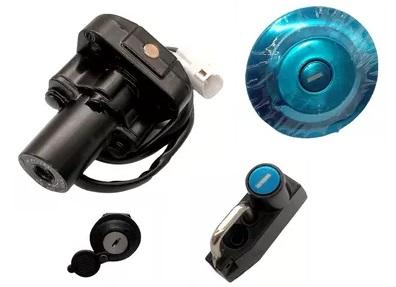 CHAVE IGNICAO KIT C/ TRAVA CAPACETE TAMPA LATERAL TAMPA TQ LANDER250 07-15