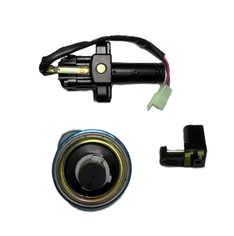 CHAVE IGNICAO KIT C/ TRAVA CAPACETE TAMPA TQ BROS150 06-08