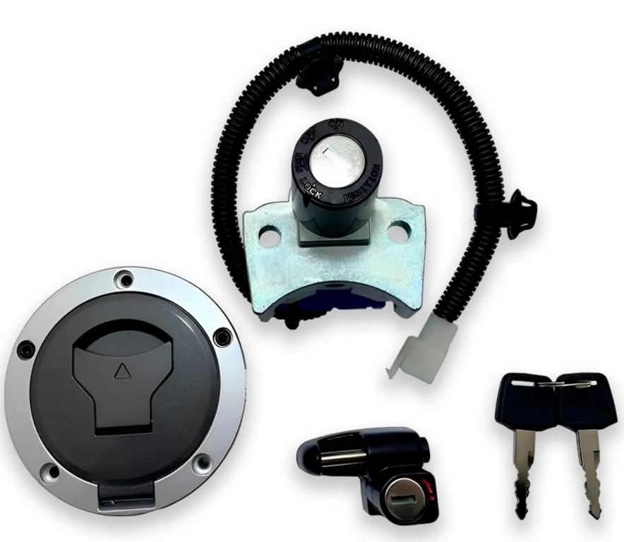 CHAVE IGNICAO KIT C/ TRAVA CAPACETE TAMPA TQ XRE190A 16-23